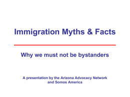 Immigration Myths & Facts