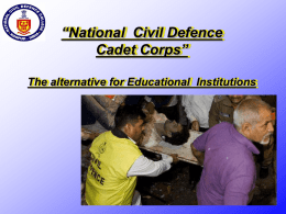 National Civil Defence Cadet Corps”