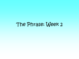 The Phrase: Week 2 - Rochester Community Schools