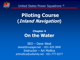 P Ch 04 On the Water - St. Paul Sail and Power Squadron