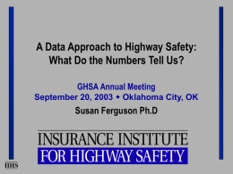 Compatibility - Governors Highway Safety Association