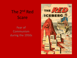 The 2nd Red Scare