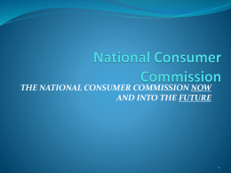 National Consumer Commission