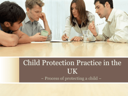 Child Protection in the UK