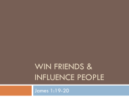 Win Friends & Influence People