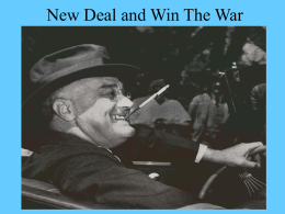 New Deal and Win The War - Midlands Technical College