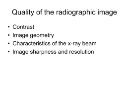 Image geometry