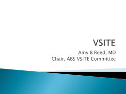 VSITE - Vascular Web