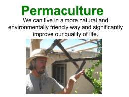 Permaculture - UCO