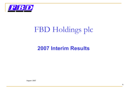 FBD Holdings plc (LOGO)