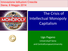 The Crisis of Intellectual Monopoly Capitalism