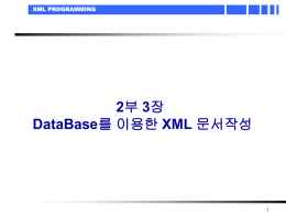 XML Programing