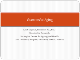 Successful Aging: what is in a name?