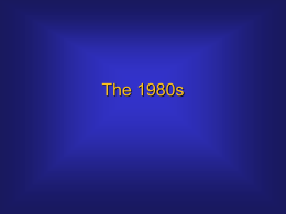 The 1980s - KU Information Technology