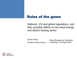 Rules of the game - lansstyrelsen.se