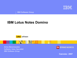 IBM Lotus Notes Domino