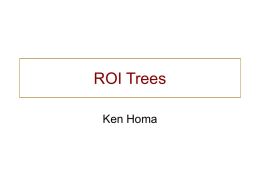 ROI Trees - Georgetown University