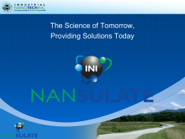 Click to add title - Nanotech Energy Solutions Inc.