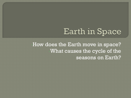 Earth in Space - twpunionschools.org