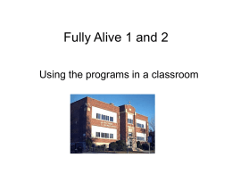 Fully Alive 1 and 2