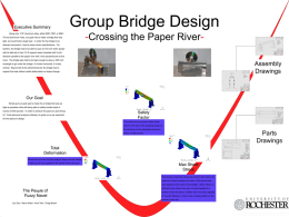 Group Bridge Design -Crossing the Paper River-