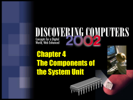 Shelly Cashman Series Discovering Computers 2002