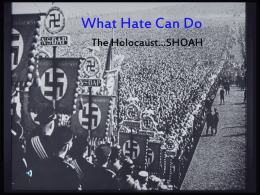 What Hate Can Do - Vista Unified School District