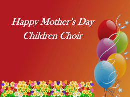 Mother&rsquo;s Day