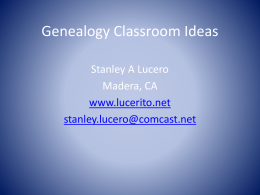 2 Way Genealogy Classroom Ideas