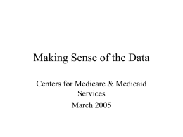 Making Sense of the Data (Slides)