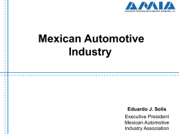 Outlook of the Mexican Automotive Industry