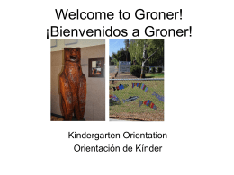 Welcome to Mooberry Elementary School Kindergarten!