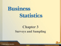 Business Stats: An Applied Approach