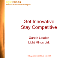 Gareth Loudon - Light Minds