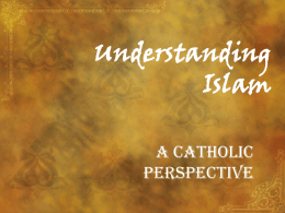 Understanding Islam - St Ann Catholic Church, Fayetteville