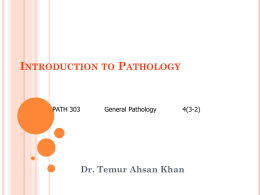 Introduction to Pathology - generalpathology | Just