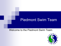 Piedmont Swim Team