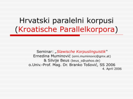 Hrvatski paralelni korpusi