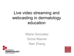 Dermatology Video Link