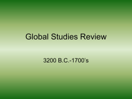 Global Studies Review