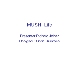 MUSHI-Life - University of Bath