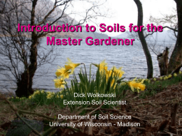 Soil Testing: Ground Level Information