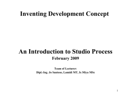 Inventing Development Concept