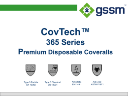 CovTech™ Disposable Coveralls