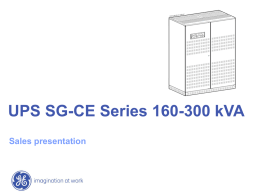 SG CE S1 160-300kVA