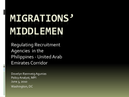 Migrations’ Middlemen - Migration Policy Institute