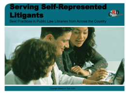 Serving Self-Represented Litigants