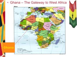 LOCATION OF GHANA - Diversity Restoration Solutions