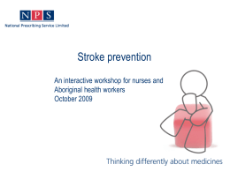 Stroke prevention - NPS MedicineWise