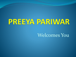 PREEYA PARIWAR